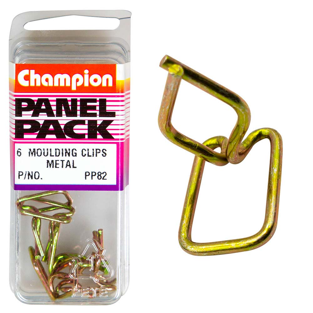 Champion Universal Metal Moulding Clip -6Pk