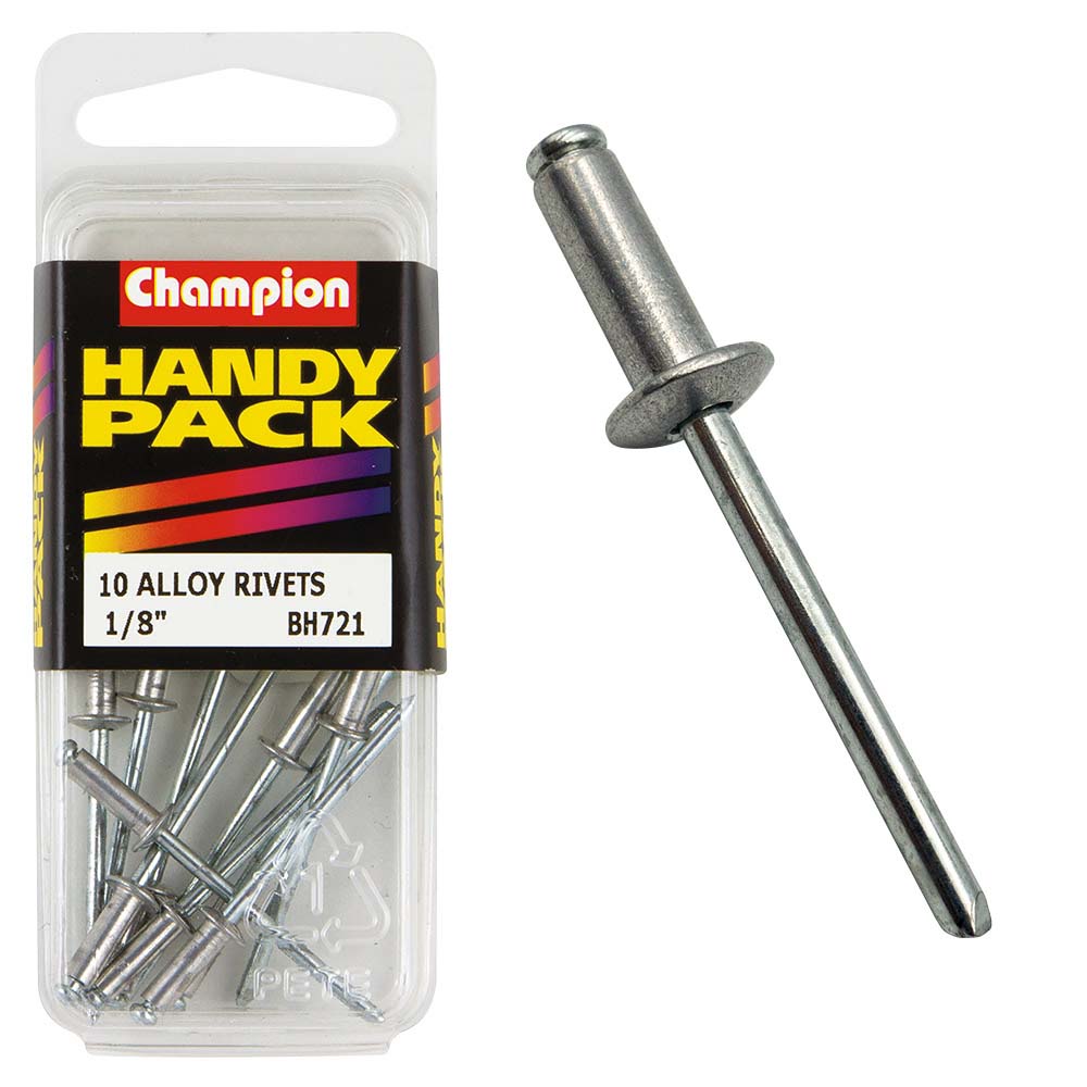 Champion Aluminium Blind Rivets - 1/8In Medium