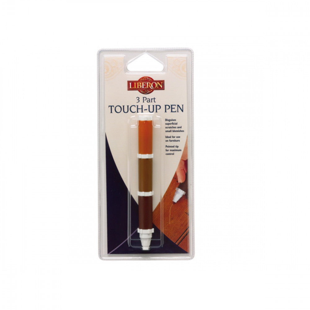 Liberon 3 Part Touch Up Pen - Mahogany