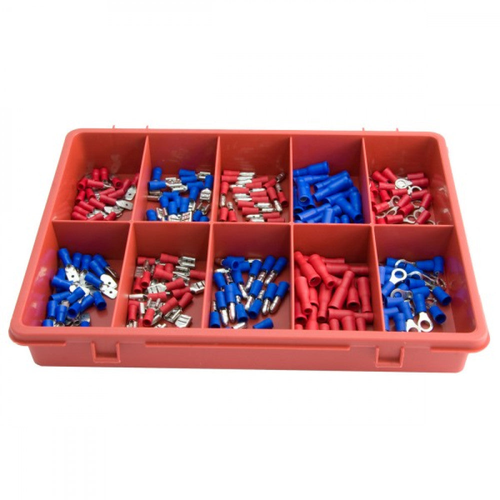 Jamec Pem 200Pc Insulated Electrical Crimp Terminal Assort