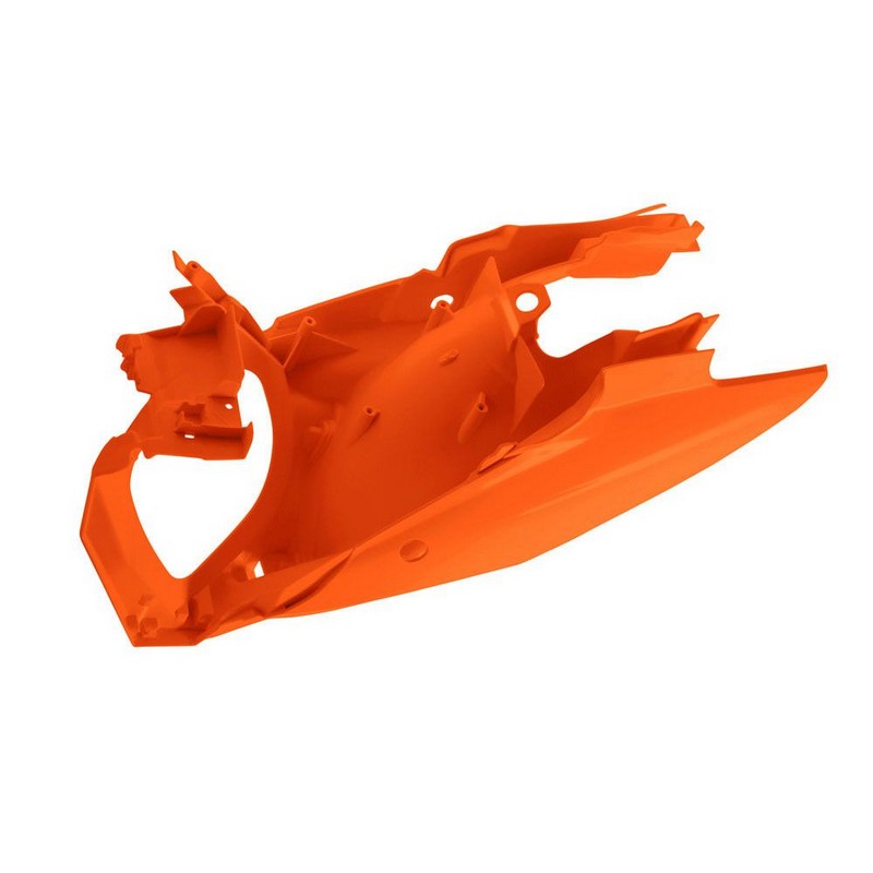 Sidepanels With Airbox Rtech Ktm Orange