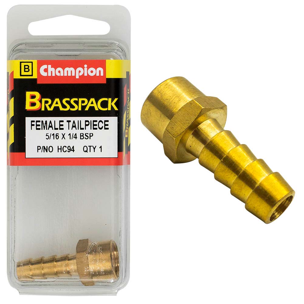 Champion Brass 5/16In X 1/4In Female Tailpiece