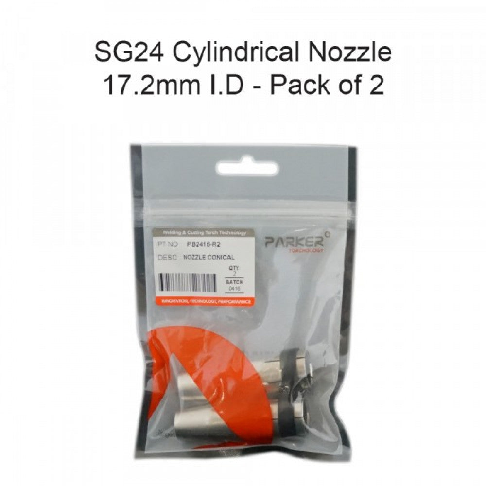 Parker Sg24 Nozzle Cylindrical Pack Of 2