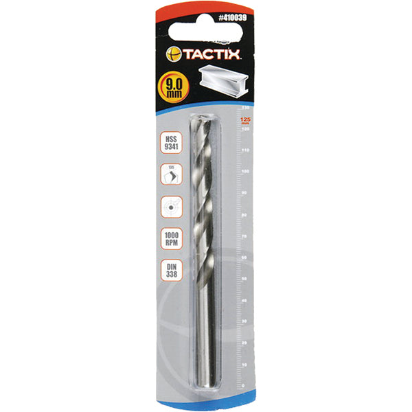 Tactix Hss Twist Drill 9Mm