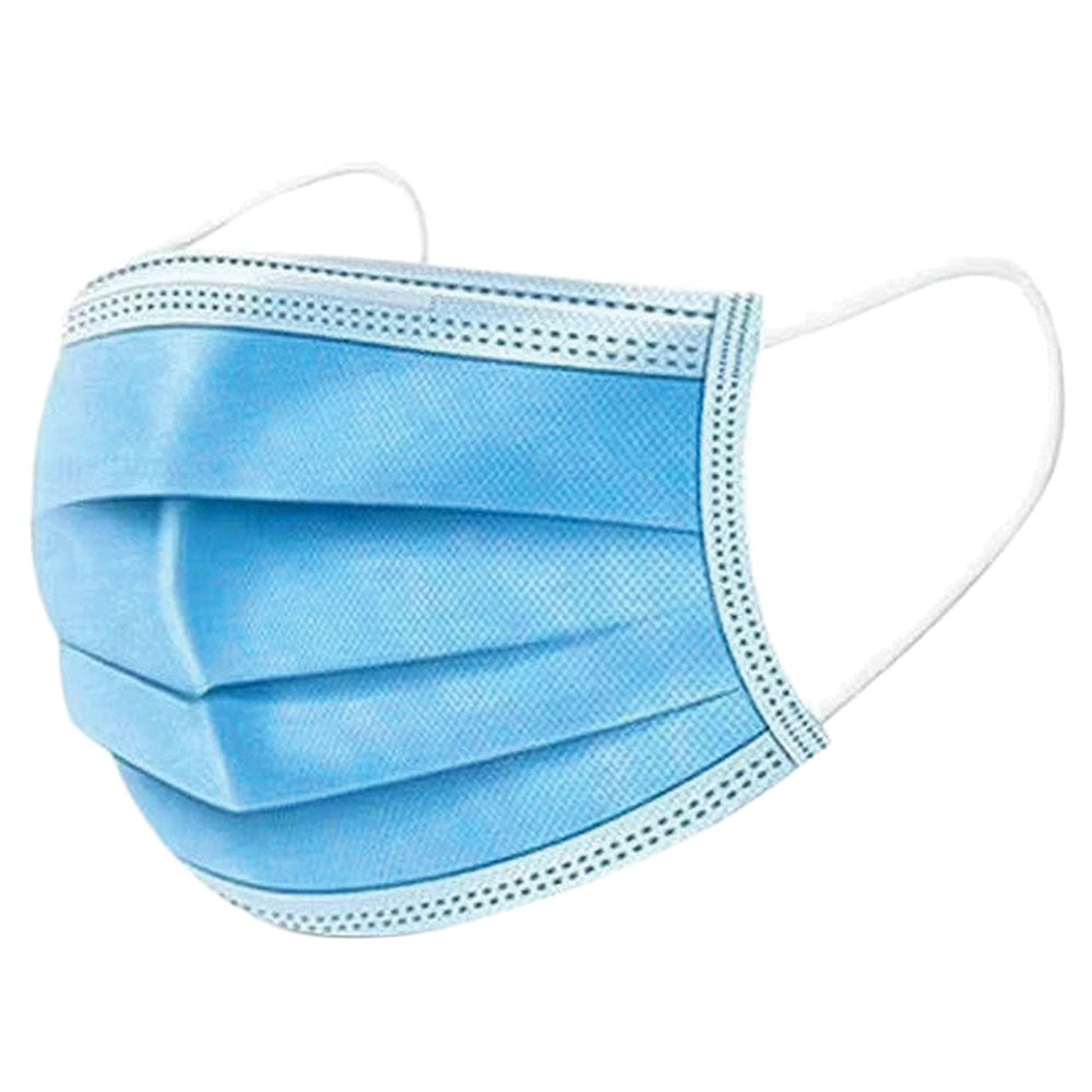 Pro Choice Safety Gear Disposable Face Mask Blue 3 Ply - 50 Pack