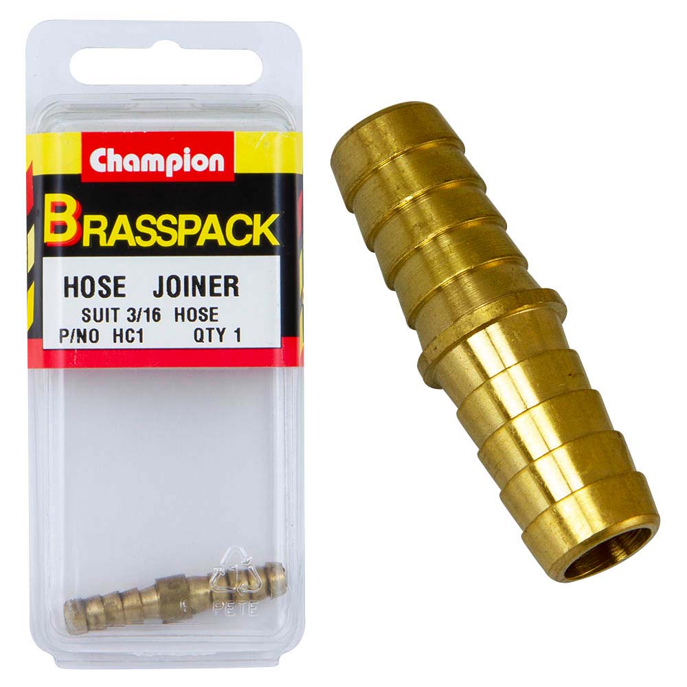 Champion Brass 3/16In Hose Joiner