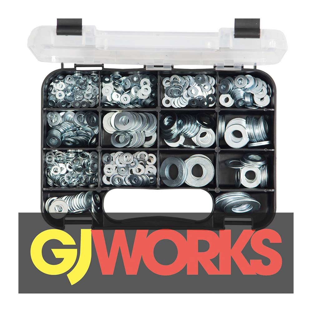 Champion Gj Grab Kit 740Pc Flat Washers Metric & Imperial
