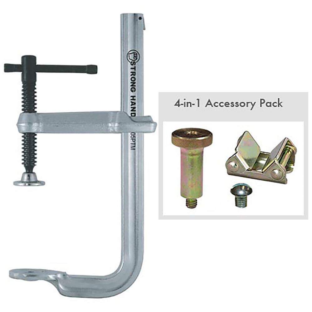 Stronghand 4-In-1 Clamp Kit Cap. 115Mm Rail Size: 16 X 8Mm