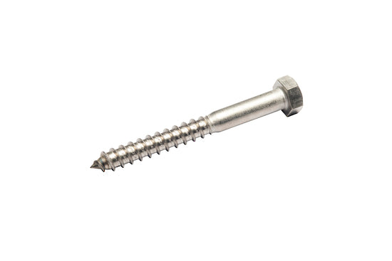Ecko Coach Screw M10 X 50Mm Stainless (50 Pack)