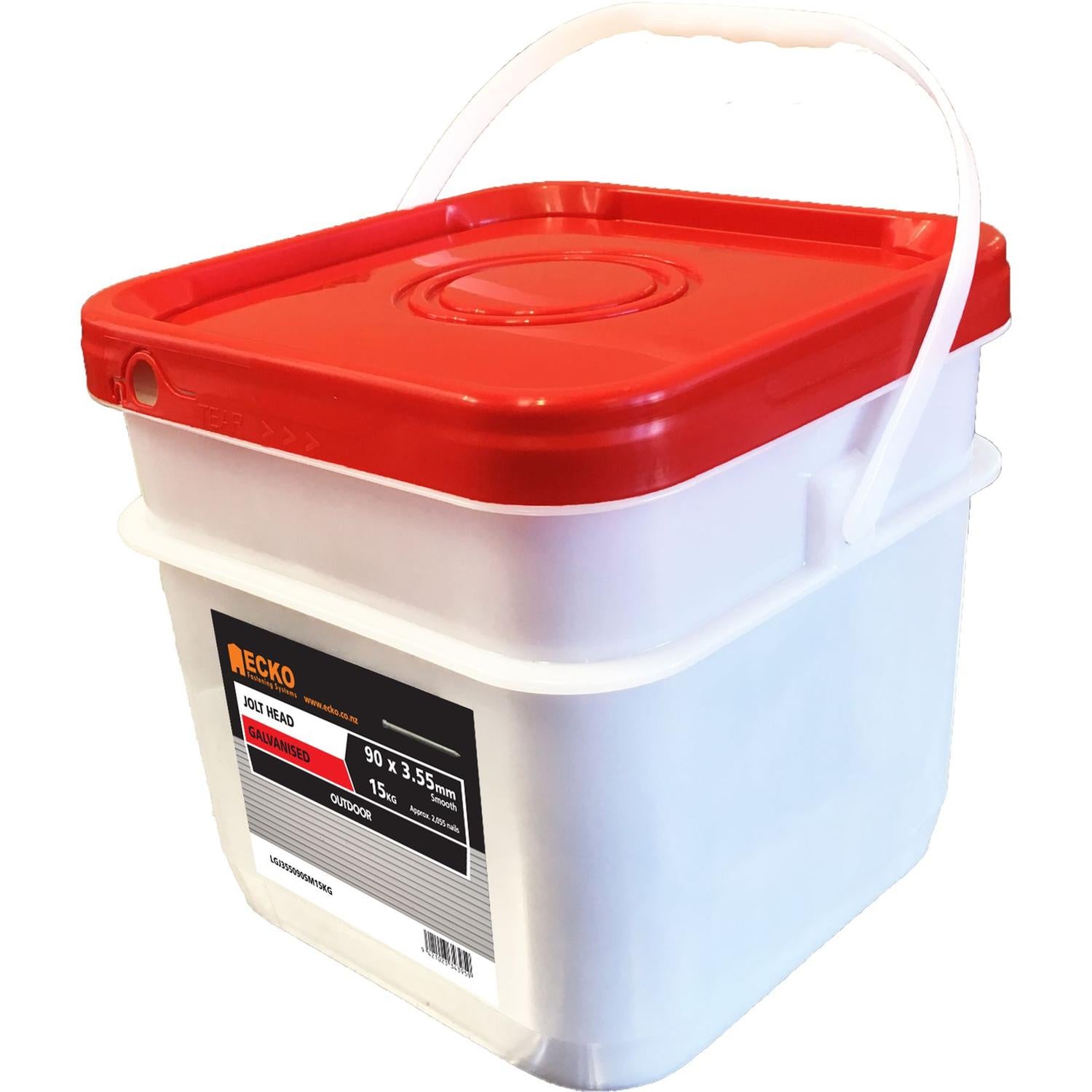 Ecko Jolt Head Nails 90 X 3.55Mm Galvanised (15Kg)