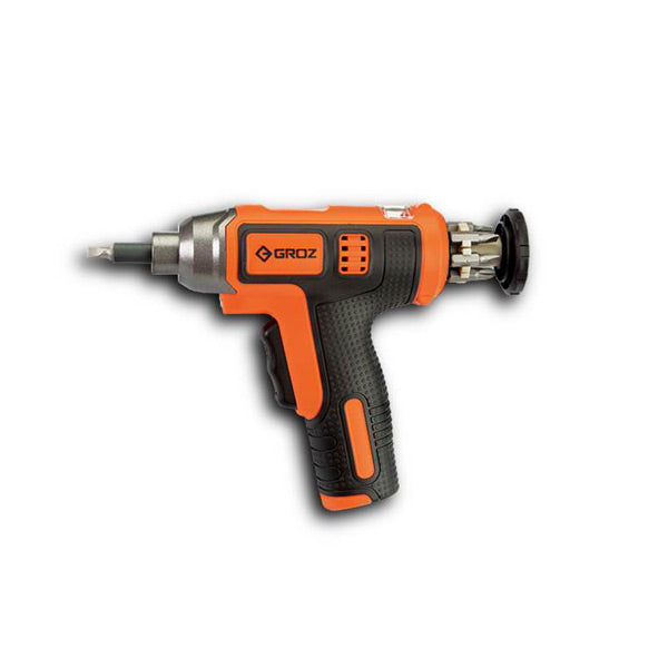 Groz 4.0V Insta-Drive Screwdriver - 4.5Nm