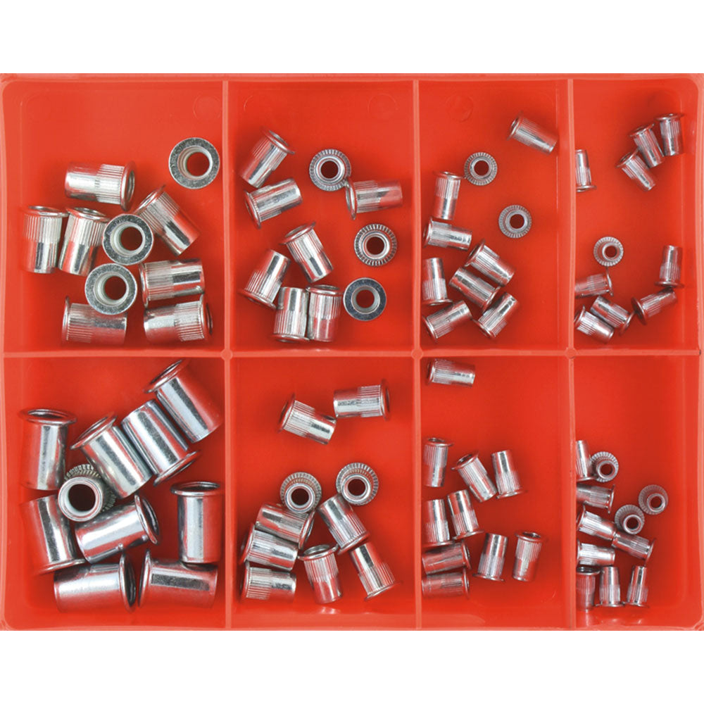 Champion 80Pc Rivet Nut Insert Assortment (Aluminium)