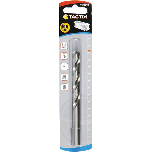 Tactix Hss Twist Drill 10.5Mm