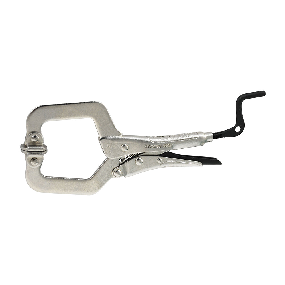 Stronghand Plier W/ Swivel Pads W/ Crank Handle 208Mm