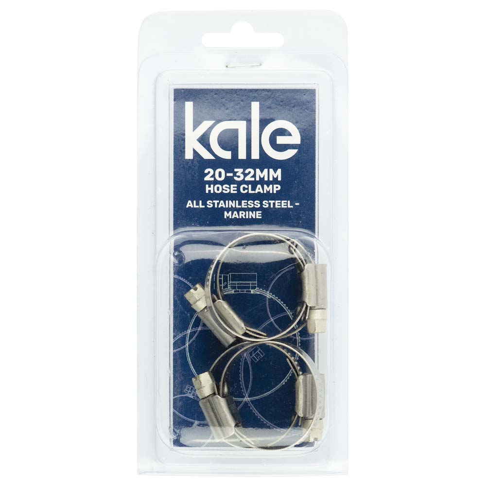 Kale Wd12 20-32Mm W4-R (4Pk) - All Stainless Marine