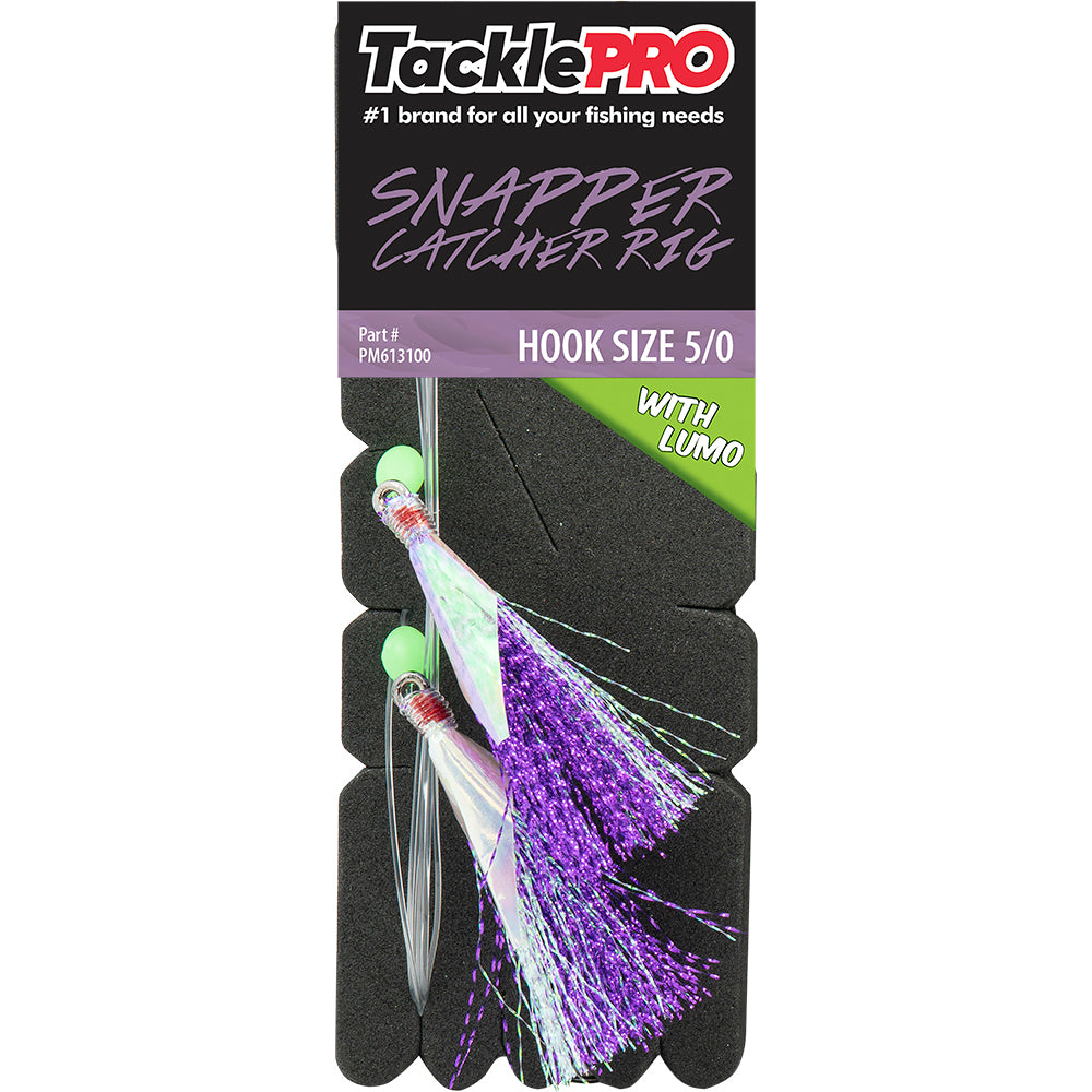 Tacklepro Snapper Catcher Purple & Lumo - 5/0