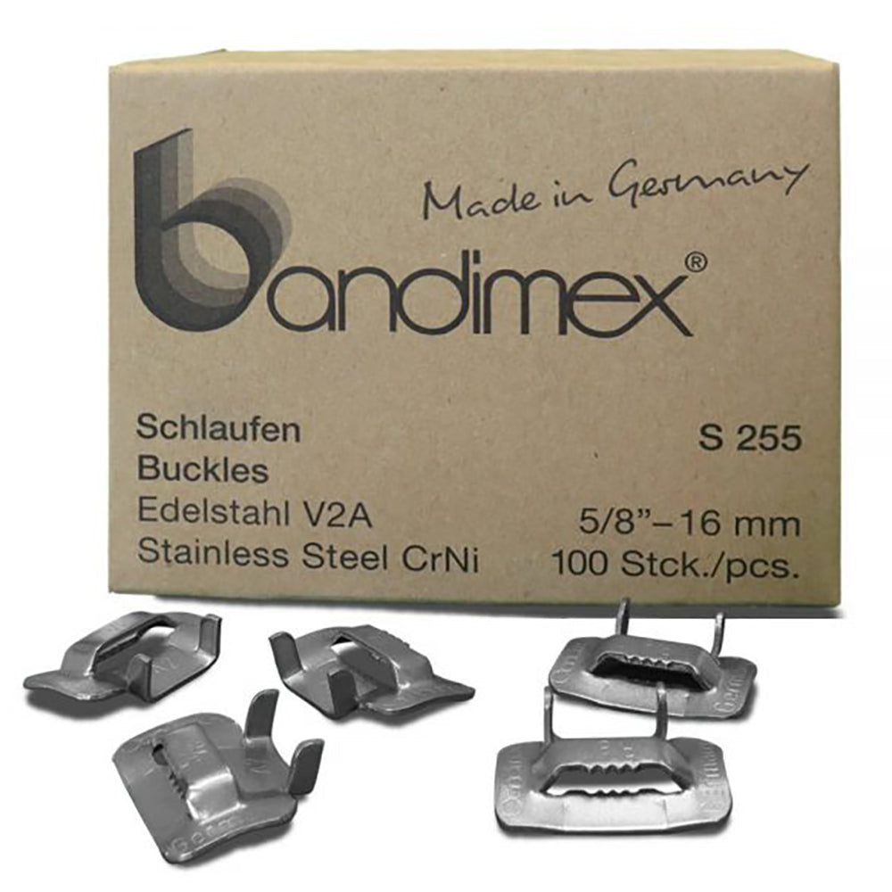 Bandimex S255 Buckles 5/8In (100Pc)