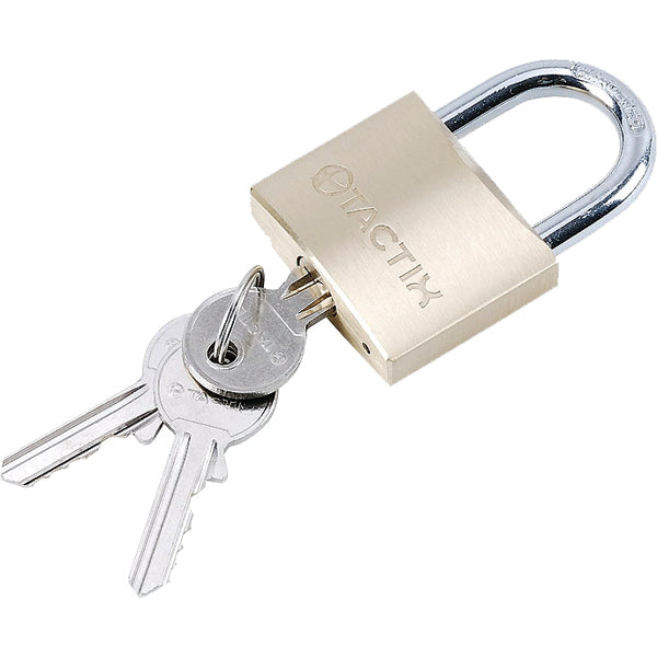 Tactix Padlock 40Mm (1-5/8In) Brass