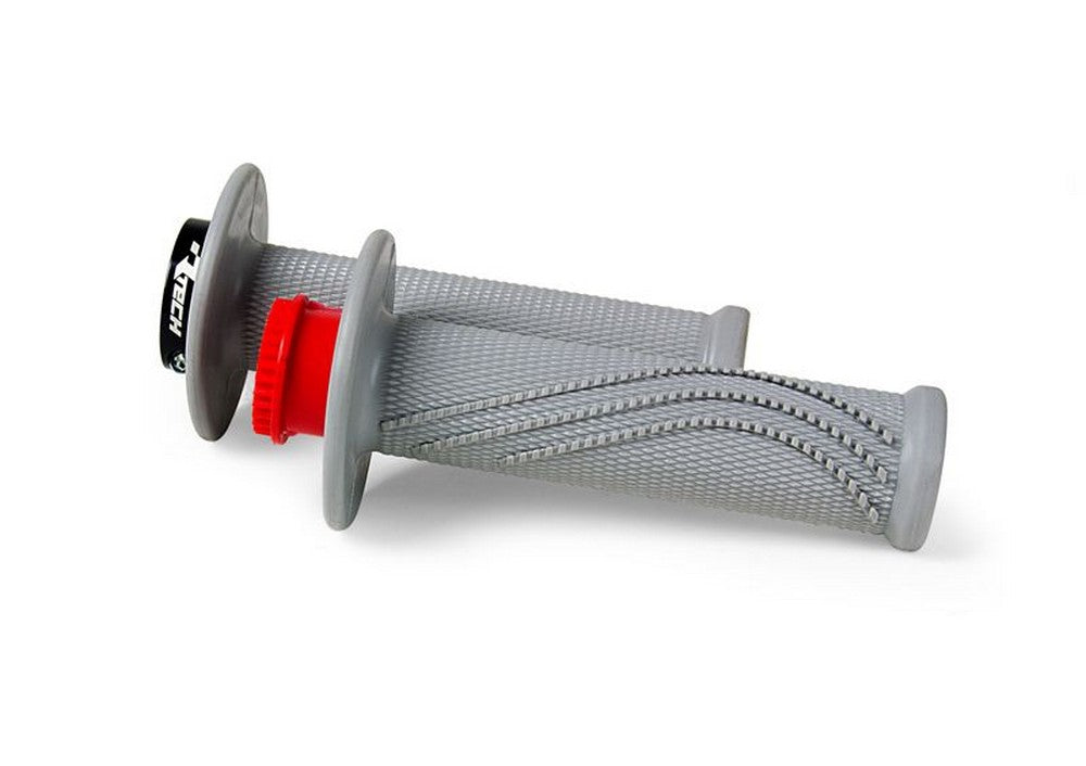 Handlebar Grips Rtech R20 Lock On Grey