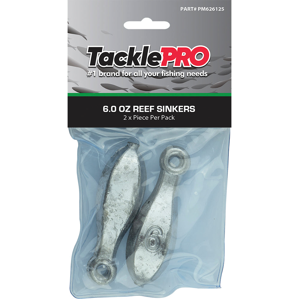 Tacklepro Reef Sinker 6.0Oz - 2Pc