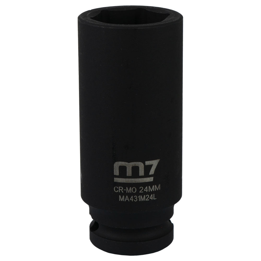 M7 Deep Impact Socket 1/2In Dr. 24Mm