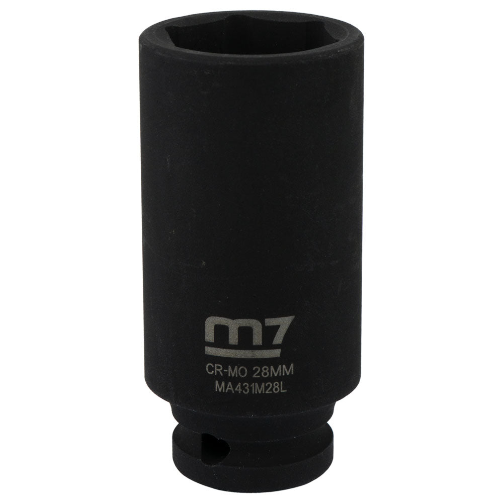M7 Deep Impact Socket 1/2In Dr. 28Mm