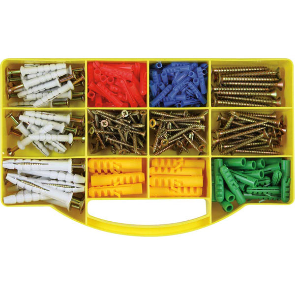 Champion Gj Grab Kit 315Pc Screws Anchors & Wall Plug Kit