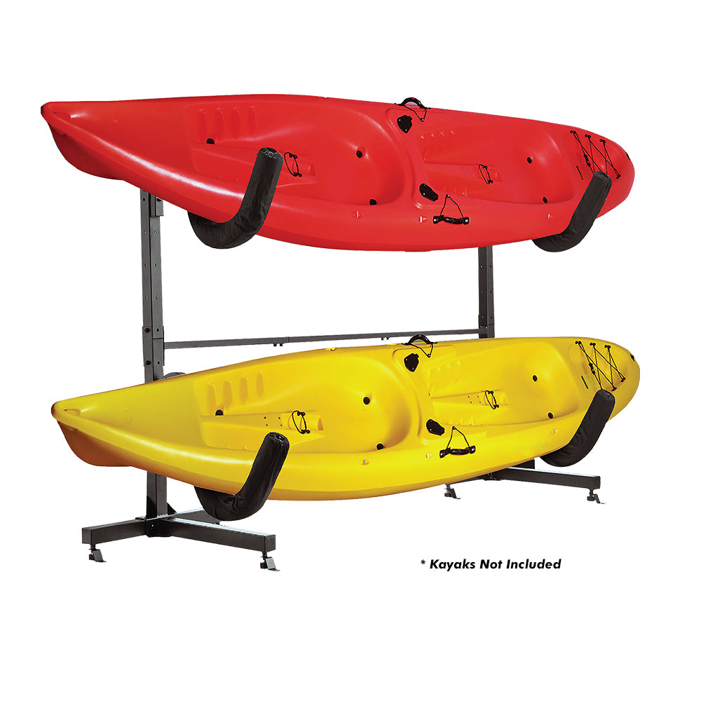 Promarine Mobile 2-Tier Free Standing Kayak/Sup Storage Rack