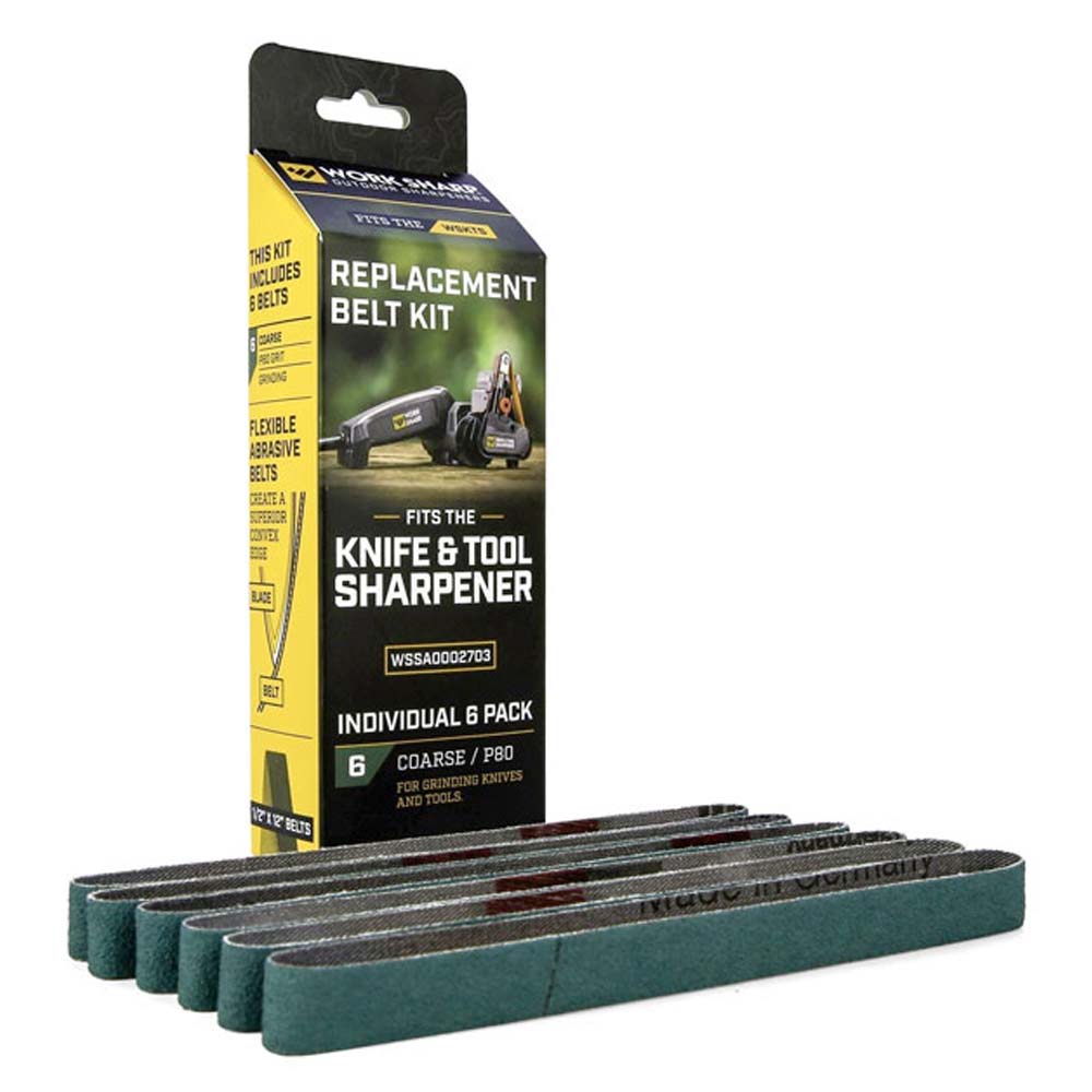 Replacement Belt Pack 80 Grit For Wskts (Green)