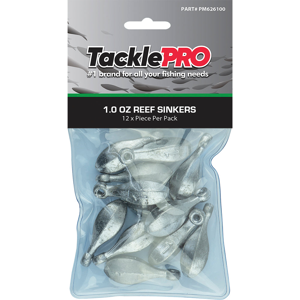 Tacklepro Reef Sinker 1.0Oz - 12Pc