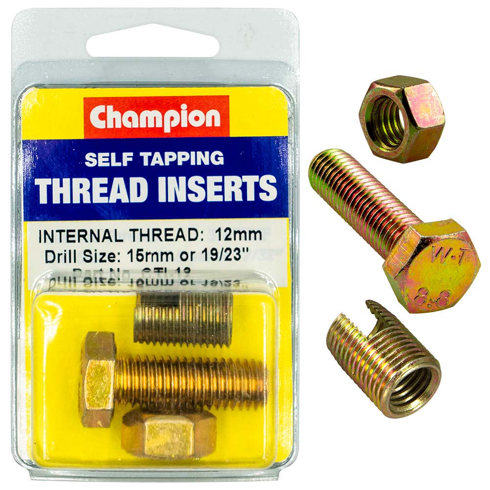 Champion S/Tapp. Thread Insert - M12 X 1.75Mm -1Pk