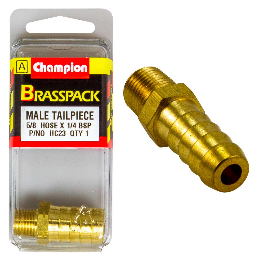 Champion Brass 5/8In X 1/4In Male Hose Barb
