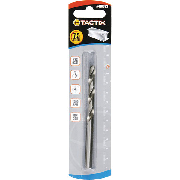Tactix Hss Twist Drill 7.5Mm