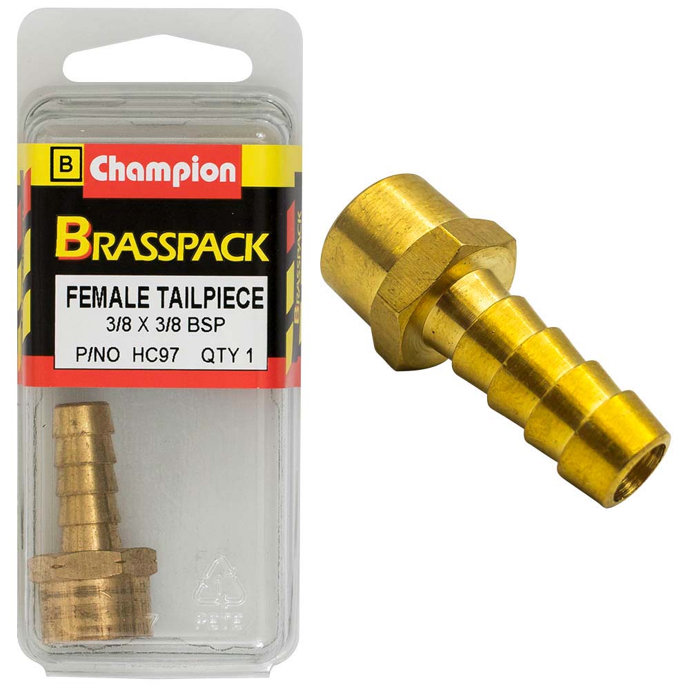 Champion Brass 3/8In X 3/8In Female Tailpiece