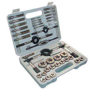 Groz 41 Piece Metric Tap & Die Set (M3-M12)