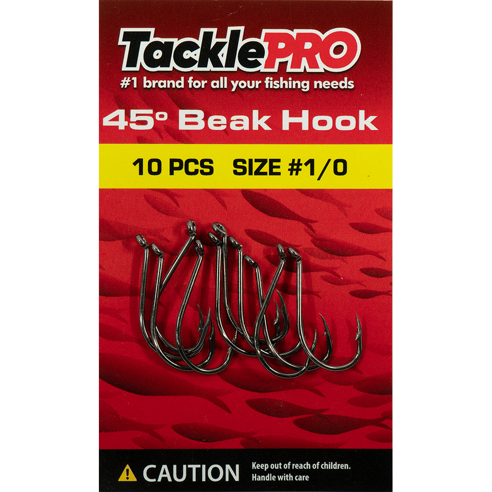 Tacklepro 45Deg. Beak Hook #7/0 - 20Pc