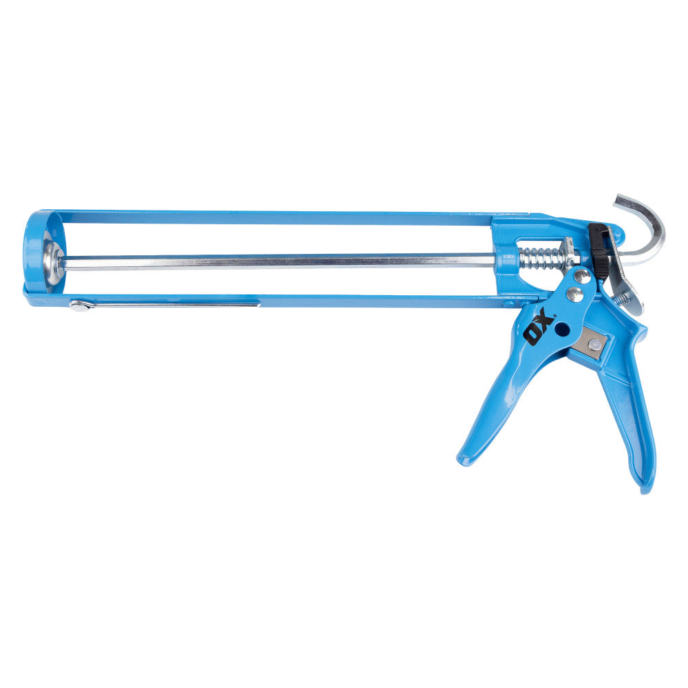 Ox 400mL Skeleton Caulk Gun | 10:1 Thrust Ratio