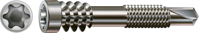 Spax 44mm Decking Screws Aluminium Joists. (100 Box)