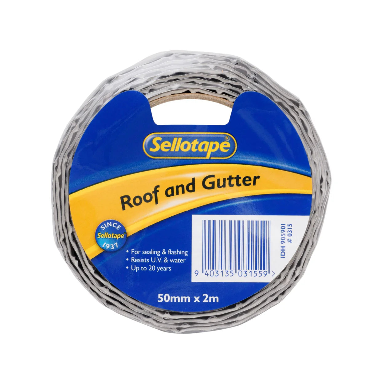 Sellotape 0315 Rf&Gutr Rep Tape 50Mmx2M