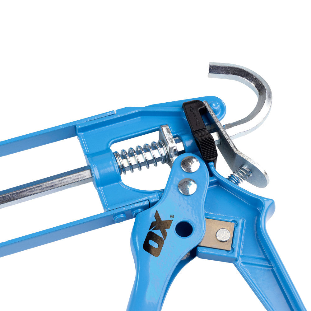 Ox 400mL Skeleton Caulk Gun | 10:1 Thrust Ratio