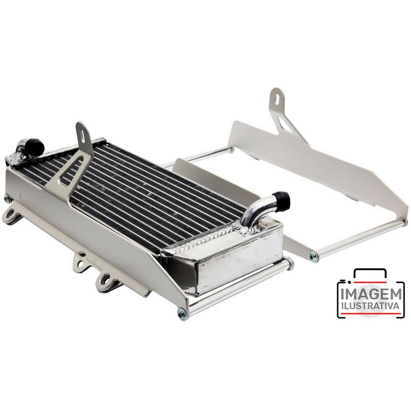 *Radiator Brace Crosspro Silver Kawasaki Kx450F 16-18