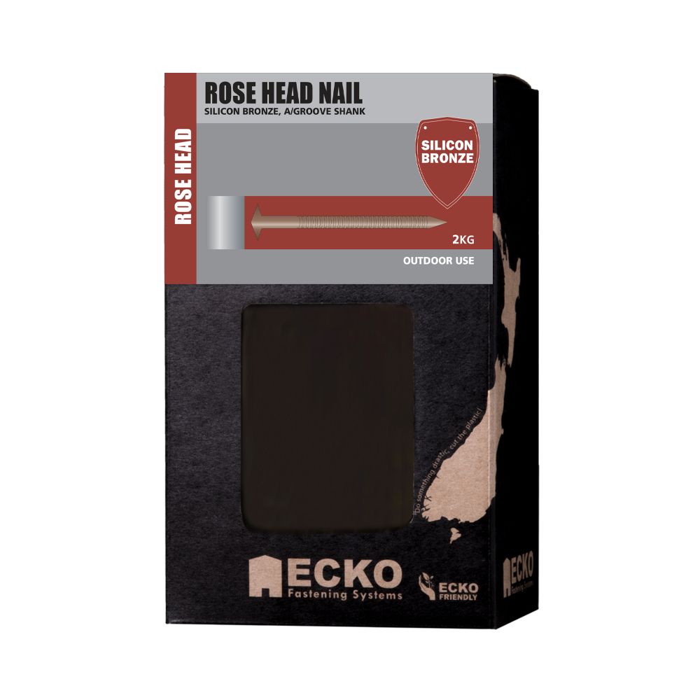 Ecko Rose Head 100 X 4.00Mm Silicon Bronze 2Kg