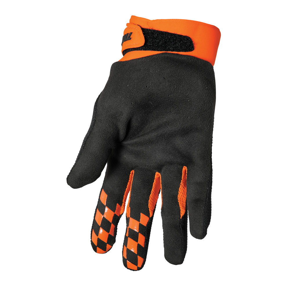 Glove S23 Thor Mx Draft Black/Orange Xs ##