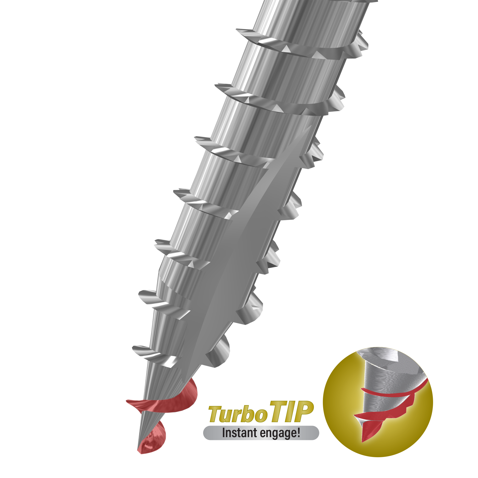 Ecko Joltscrew 8g x 75mm T-REX17® TurboTIP (2000 Tub)