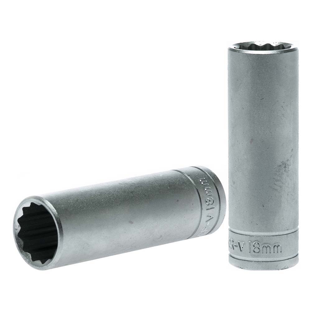 Teng 1/2In Dr. Deep Socket 18Mm 12Pnt