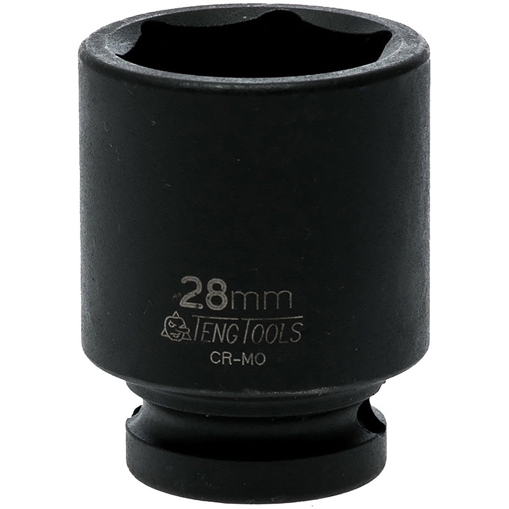 Teng 1/2In Dr. Impact Socket 28Mm Din