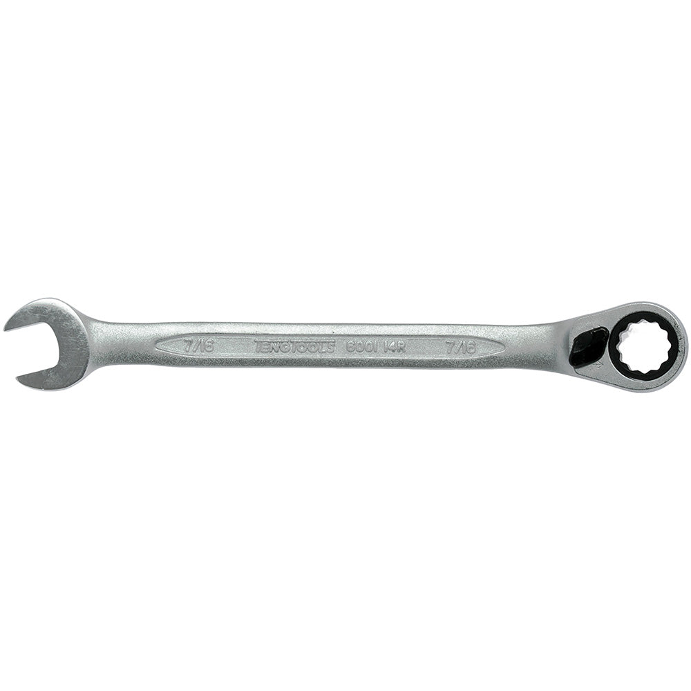 Teng Reversible Ratchet Combination Spanner 7/16In