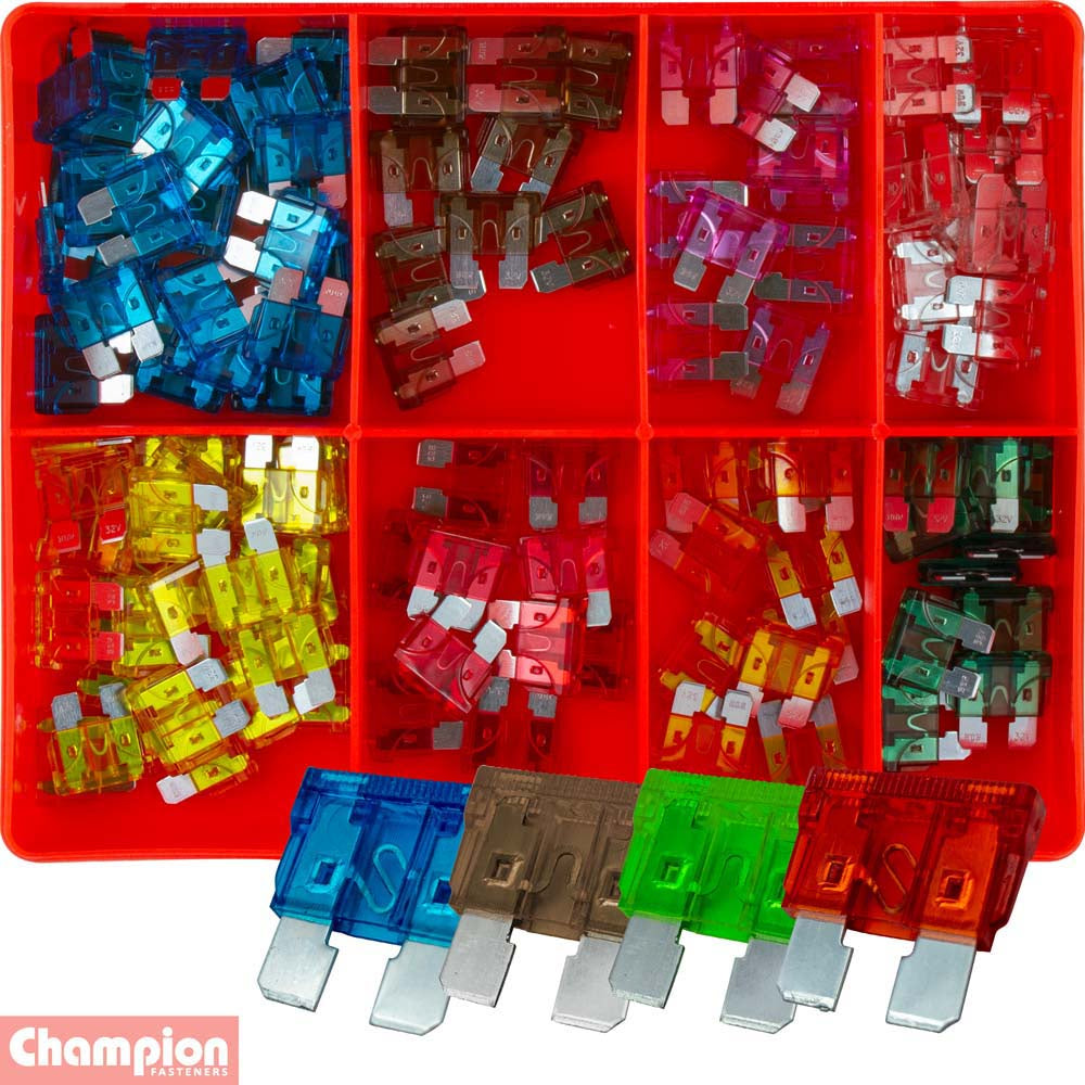 Champion 110pc AF Blade Fuse Assortment - 3 To 30Amp