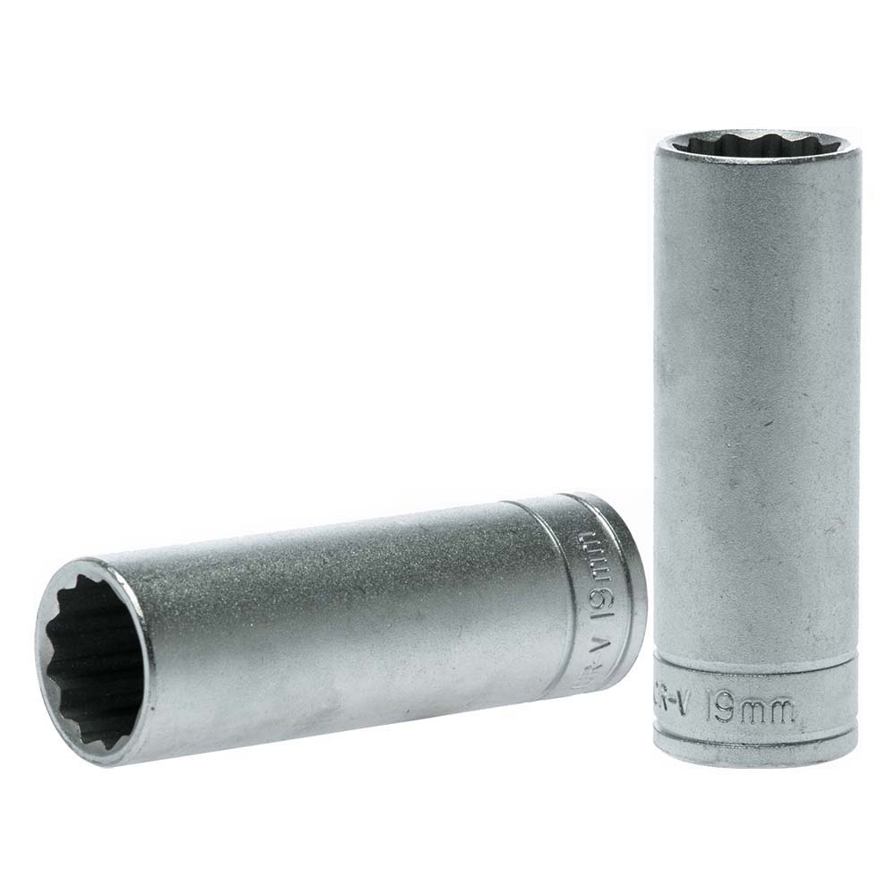 Teng 1/2In Dr. Deep Socket 19Mm 12Pnt