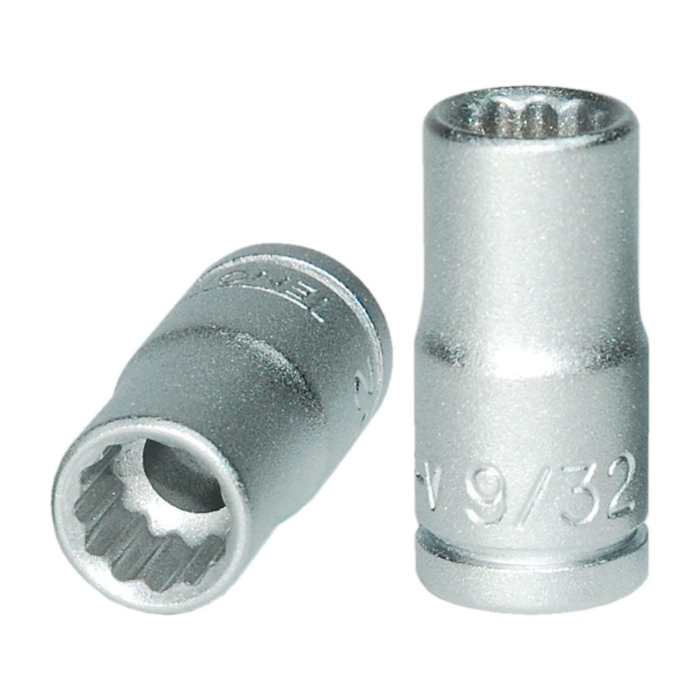 Teng 1/4In Dr. Socket 9/32In 12Pt